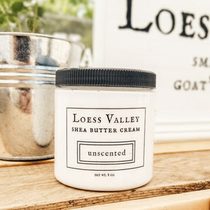 Unscented | 8oz Shea Butter Cream