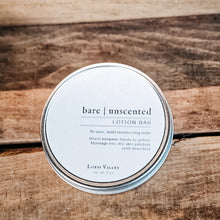 Bare, Unscented | 3 oz solid Lotion {Bar}