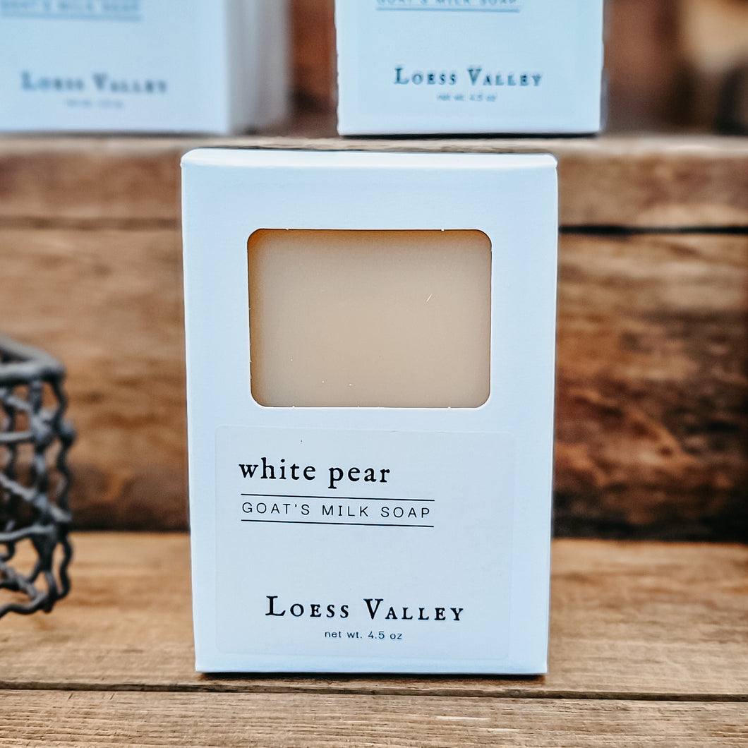 White Pear | Goat's Milk Soap