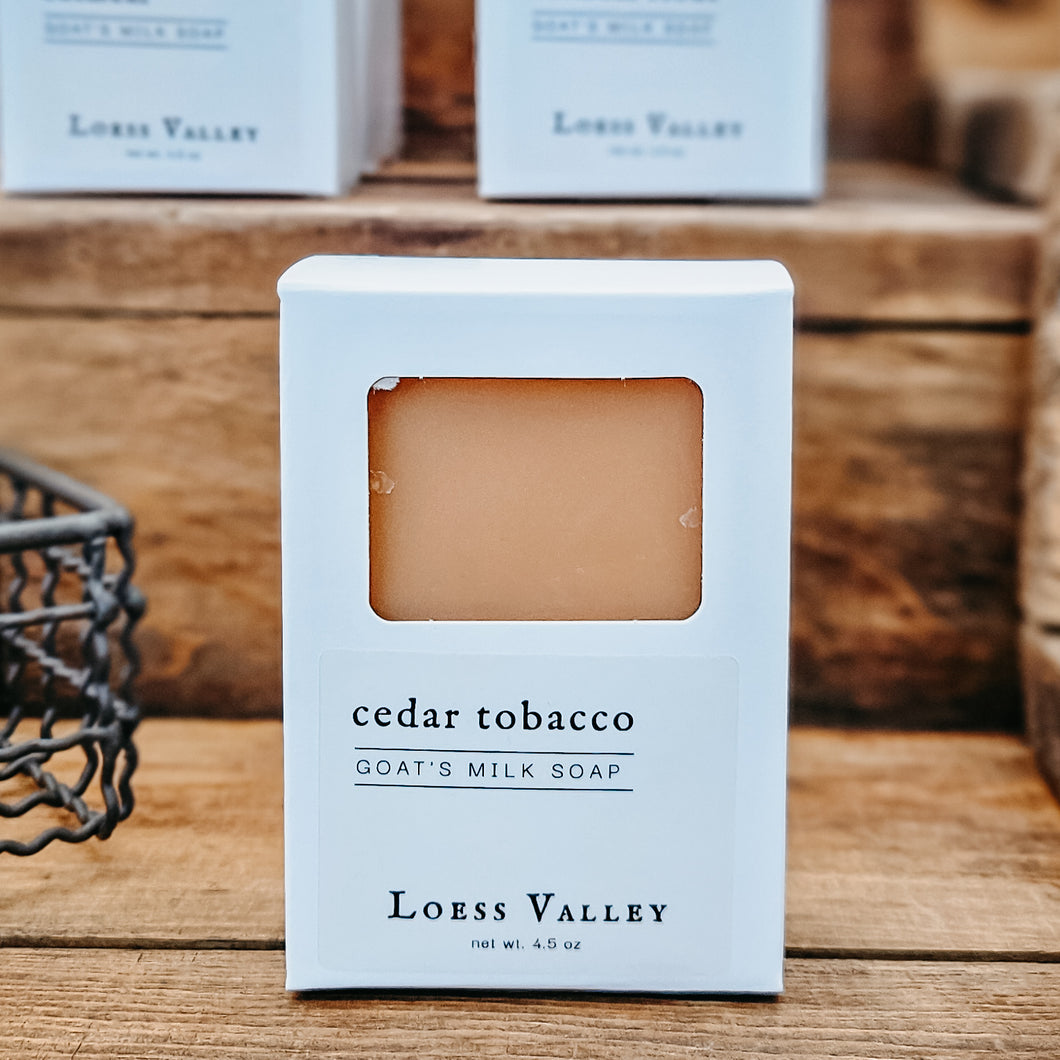 Cedar Tobacco | Goat's Milk Soap