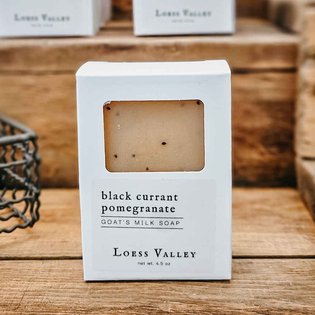 Black Currant Pomegranate | Goat's Milk Soap