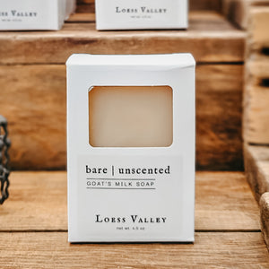 Bare, Unscented | Goat's Milk Soap