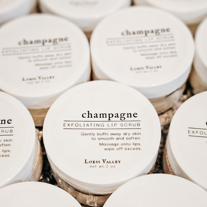 Champagne | Exfoliating Lip Scrub