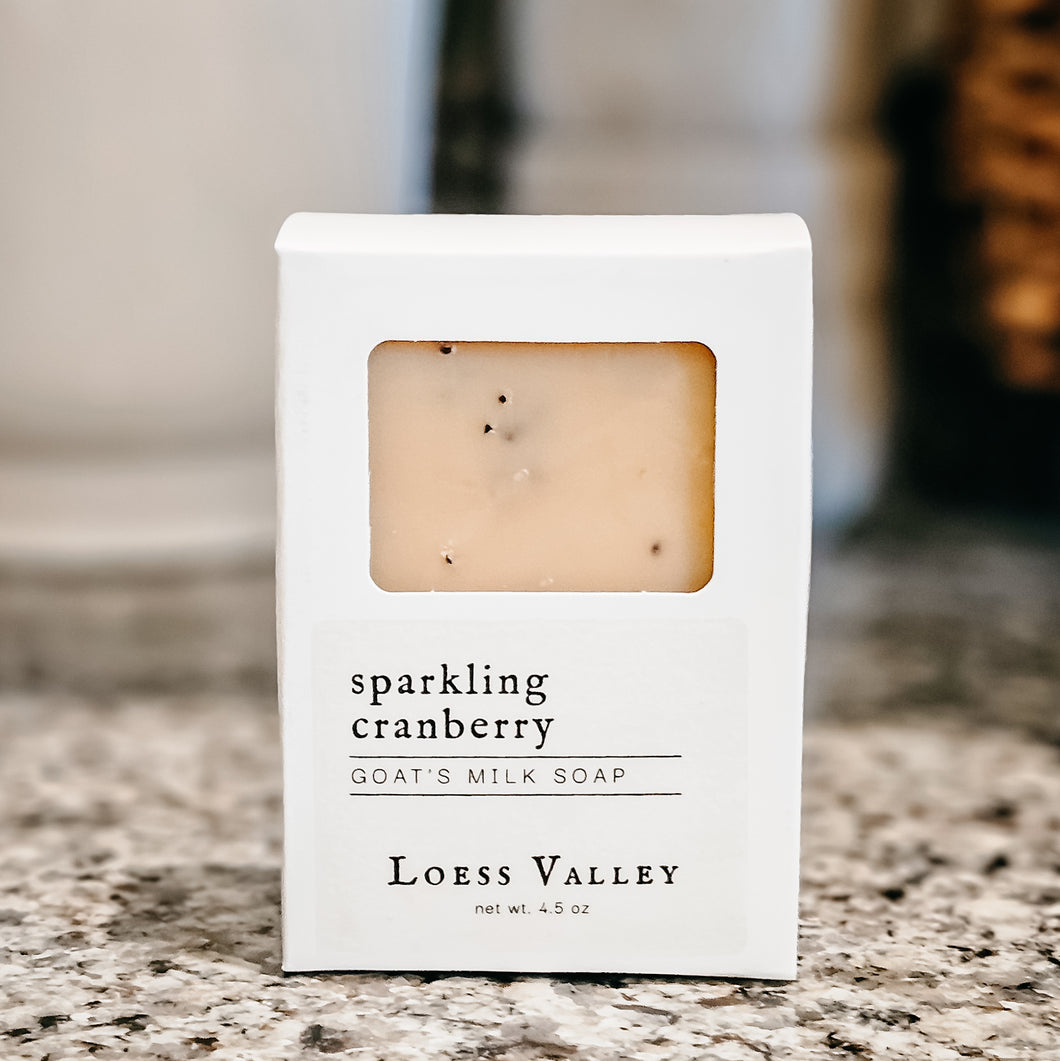 Sparkling Cranberry | Goat's Milk Soap