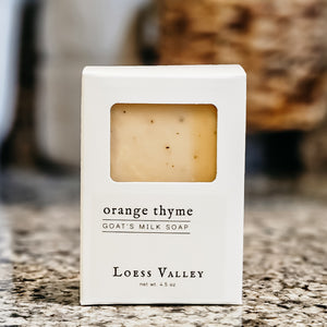 Orange Thyme | Goat's Milk Soap