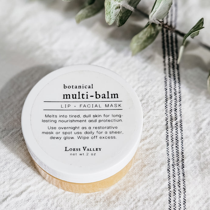 Bare, Unscented | Multi Balm, Lip + Facial Mask